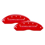 For Chevy Corvette 97-04 Caliper Covers Gloss Red W. Fixed Price $299.99.