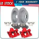 Rear Brake Calipers Ceramic Pad Slotted Rotor For 2001-2006 Acura Mdx W/ Bracket. Fixed Price $146.72.
