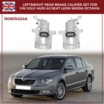 Oem Rear Brake Caliper Pair Set N/s + O/s Side 1K0615424A For Vw Audi Seat Skoda. Fixed Price $79.84.