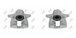 Brake Caliper Set Front Axle For Citroen C4 C3 Peugeot 207 Sw 98-15 1607375480. Fixed Price $56.00.