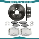Rear Pair Brake Caliper Rotor And Ceramic Pad For 2007-2014 Chevy Suburban 1500. Fixed Price $189.04.