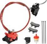 Red Front Hydraulic Brake Master Cylinder Caliper Kit For 50CC-125CC Motorcycle. Fixed Price $39.47.