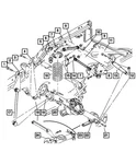 Genuine Mopar Hex Flange Head Bolt Mounting 6505444AA. Fixed Price $16.26.
