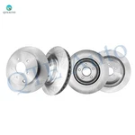 Set 4 Front 320MM-REAR 307.8MM Brake Disc Rotors For 2015-2020 Nissan Pathfinder. Fixed Price $135.60.
