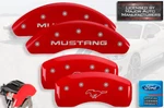 1997-1998 Ford Mustang Pony Gt Base Front Rear Red Mgp Brake Disc Caliper Covers. Fixed Price $269.99.