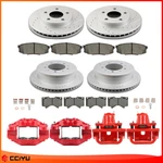 Front Rear Brake Rotors And Ceramic Pads For Toyota Sequoia Tundra 2007-2017. Fixed Price $396.83.