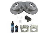 Rear Trq Brake Pad Rotor And Caliper Set Fits Lexus GS460 2008-2011 95KSKF. Fixed Price $223.96.
