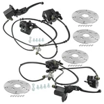 Hydraulic Front Rear Brake Caliper Disc Rotor Kit For Kart Atv Golf Cart 4WD. Fixed Price $189.52.