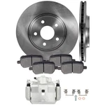 Front Right For 2006-12 Chevrolet Malibu Brake Caliper & Rotors Ceramic Pads Kit. Fixed Price $127.69.