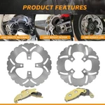 Front Rear Brake Rotors Pads For Honda Grom Msx 125 2013-2020 Monkey 19-24. Fixed Price $66.95.