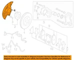 Fiat Oem 17-20 124 Spider Brake Components-splash Shield 68313950AA. Fixed Price $55.79.