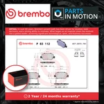 Brake Pads Set Fits Toyota Avensis 2.0D Rear 08 18 Brembo 0446605040 Quality. Fixed Price $35.00.