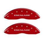 Mgp 4 Caliper Covers Engraved Front Fits Escalade Rear Esv Red Finish. Fixed Price $320.99.