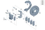 Genuine Mercedes-benz Hexagon Head Screw 000-990-59-08-64. Fixed Price $12.65.