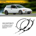 Brakes Rear & Left Right Side Parking Cable For 1999 Honda Civic C94405. Fixed Price $50.34.