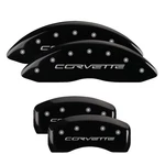 Mgp Caliper Covers 13008SCV6BK Front/rear Gloss Black For Chevrolet Corvette. Fixed Price $299.99.