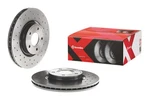 Brembo Xtra Front Cross Drilled 300MM Brake Disc Rotor For Volvo C30 C70 S40 V50. Fixed Price $119.98.