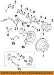Toyota Oem 98-07 Land Cruiser Brake Components-caliper 4775060101. Fixed Price $209.99.