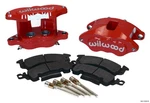 Wilwood D52 Rear Piston Brake Caliper Kit Red With Pads Performance. Fixed Price $484.13.