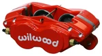 New Wilwood Forged Dynalite-m Brake CALIPER,FDL-M,4 PISTON,1" ROTORS,1.75",RED. Fixed Price $239.99.