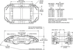 Wilwood 120-13228 Forged Superlite 4R Caliper 5.98 Radial Left Hand Mount Stainl. Fixed Price $292.16.