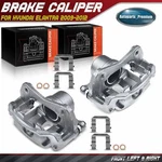Pair Front Brake Calipers W/ Bracket Hyundai Elantra 09-12 Kia Forte 10-13. Fixed Price $134.99.