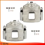 Pair Front Disc Brake Calipers W/ Bracket For 2002 - 2007 Buick Rendezvous Fwd. Fixed Price $99.24.
