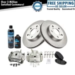 Front Ceramic Brake Pad, Rotor & Caliper Kit W/ Chemicals For Toyota. Fixed Price $244.85.