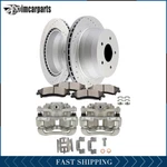 Rear Brake Calipers & Rotors And Ceramic Pads For 1998 1999-2004 Chevrolet S10. Fixed Price $193.50.