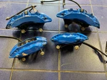 Cadillac Cts-v 6 Piston Brembo Brake Caliper Set Oem 09-15 V2 25K Painted Blue. Fixed Price $999.00.