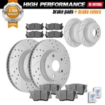 Front Rear Disc Drilled Rotors Brake Pads For ES350 ES300H Toyota Camry Avalon. Fixed Price $146.78.