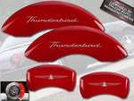 2002-2005 Ford "thunderbird" Front + Rear Red Mgp Brake Disc Caliper Covers. Fixed Price $299.99.