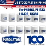 For Fram PH4967, Ac Delco PF1233, Purolator L14476, Wix 51394 12-OIL Filters. Fixed Price $82.73.