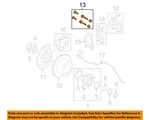 Ford Oem 05-22 F-250 Super Duty Brake Components-caliper Pin DC3Z2C150A. Fixed Price $52.63.