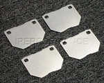 Titanium Brake Pad Shim Heat Shield Set For Subaru Impreza Wrx 06-07 Sumitomo Rr. Fixed Price $134.00.