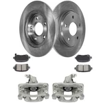 8PCS Rear Brake Calipers Rotors Pads For 2008-2012 Dodge Grand Caravan. Fixed Price $159.39.