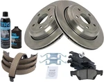 Rear Ceramic Brake Pad & Rotor Kit For Jeep Grand Cherokee Durango. Fixed Price $207.94.