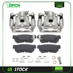 Brake Rear Calipers & Ceramic Pads Kit For Kia Sportage Hyundai Tucson. Fixed Price $75.58.