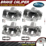 4PCS Brake Caliper W/ Bracket For Hyundai Tucson Kia Sportage Fwd Front & Rear. Fixed Price $161.39.