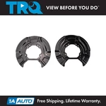 Trq Rear Brake Rotor Backing Plate Dust Shield Set Direct Fit For Bmw X3 X4 New. Fixed Price $79.95.