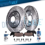 Front Drilled Brake Rotors Ceramic Pads For Stratus Laser Eclipse Talon Avenger. Fixed Price $98.12.