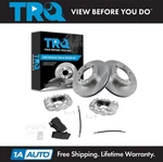 Trq Front Brake Pad & Rotor Kit Semi-metallic For 2005-2020 Toyota Tacoma. Fixed Price $319.95.
