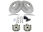 For 2003-2007 Nissan Murano Brake Pad Rotor And Caliper Set Rear 56489DZTH 2004. Fixed Price $206.07.