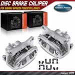 Pair Front Brake Calipers W/ Bracket Subaru Impreza Forester Legacy Outback. Fixed Price $111.08.