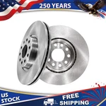 12.28" Front - Brake Rotors For Vw Jetta Passat Cc Beetle Golf Gti Tiguan A3 Q3. Fixed Price $72.50.