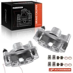 A-premium Pair Front Brake Caliper With Bracket For Honda Civic 1990-2000 Crx. Fixed Price $115.79.