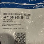 2 Genuine Ford Caliper Support Bolts W716649-S439. Fixed Price $50.00.