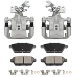 2X Rear Brake Calipers For 2007-2012 Lincoln Mkz With Bracket Pads & Set. Fixed Price $98.70.