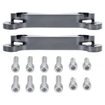 Brake Bracket Adapter Subaru Forester 2000-2008 Rear Gray Aluminum. Fixed Price $87.03.
