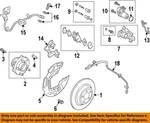Ford Oem 13-24 Continental Rear Suspension Brake Components-caliper DG9Z2552C. Fixed Price $169.56.